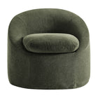 Modway Sadie Slipcovered Linen-Blend Round Accent Chair