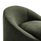 Modway Sadie Slipcovered Linen-Blend Round Accent Chair
