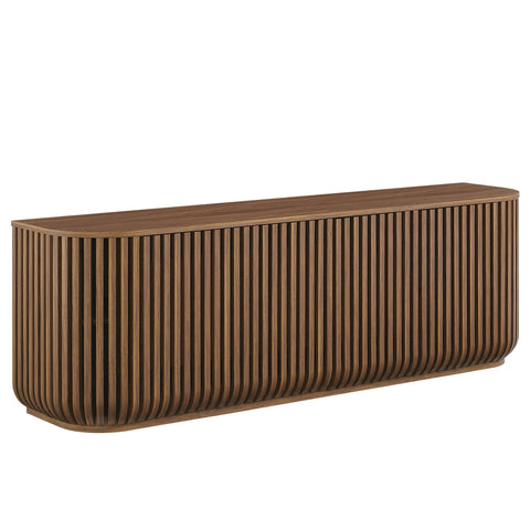 Modway Fortitude 75" Curved Sideboard Storage Cabinet  