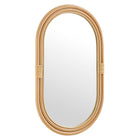 Modway Corsica Oval Rattan Wall Mirror  