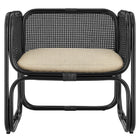 Modway Ellis Natural Rattan Accent Armchair