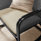 Modway Ellis Natural Rattan Accent Armchair
