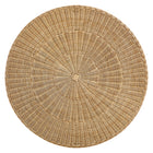 Modway Ainsley 32 Inch Round Natural Rattan Coffee Table