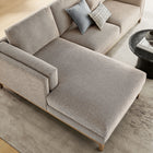 Modway Roscoe Left-Facing Fabric Sectional Sofa with Chaise
