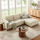 Modway Roscoe Right-Facing Fabric Sectional Sofa with Chaise
