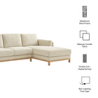 Modway Roscoe Right-Facing Fabric Sectional Sofa with Chaise