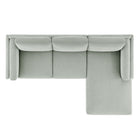 Modway Roscoe Right-Facing Fabric Sectional Sofa with Chaise