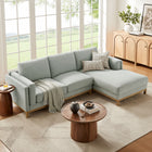 Modway Roscoe Right-Facing Fabric Sectional Sofa with Chaise
