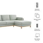Modway Roscoe Right-Facing Fabric Sectional Sofa with Chaise