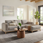 Modway Roscoe Right-Facing Fabric Sectional Sofa with Chaise