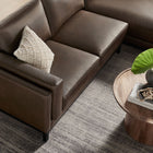 Modway Roscoe Right-Facing Vegan Leather Sectional Sofa with Chaise