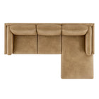 Modway Roscoe Right-Facing Vegan Leather Sectional Sofa with Chaise
