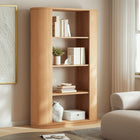Modway Aspect 74 Inch Curved 4 Tier Bookshelf