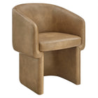 Modway Verity Barrel Back Vegan Leather Dining Chair  