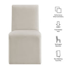 Modway Emory Upholstered Performance Velvet Dining Side Chair