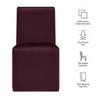 Modway Emory Upholstered Performance Velvet Dining Side Chair