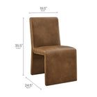 Modway Emory Vegan Leather Dining Side Chair