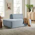 Modway Restore Performance Fabric Upholstered Left-Facing Armless Modular Chaise