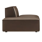 Modway Restore Vegan Leather Left-Facing Armless Modular Chaise
