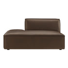 Modway Restore Vegan Leather Left-Facing Armless Modular Chaise