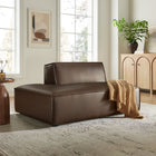 Modway Restore Vegan Leather Left-Facing Armless Modular Chaise
