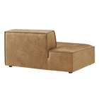 Modway Restore Vegan Leather Left-Facing Armless Modular Chaise
