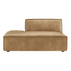 Modway Restore Vegan Leather Left-Facing Armless Modular Chaise