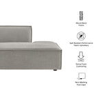 Modway Restore Performance Fabric Upholstered Right-Facing Armless Modular Chaise