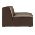 Modway Restore Vegan Leather Right-Facing Armless Modular Chaise
