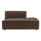 Modway Restore Vegan Leather Right-Facing Armless Modular Chaise