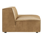 Modway Restore Vegan Leather Right-Facing Armless Modular Chaise