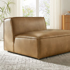 Modway Restore Vegan Leather Right-Facing Armless Modular Chaise