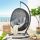 Modway Encase Swing Outdoor Patio Lounge Chair