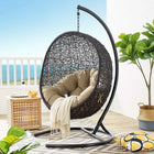 Modway Encase Swing Outdoor Patio Lounge Chair