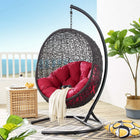 Modway Encase Swing Outdoor Patio Lounge Chair