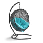 Modway Encase Swing Outdoor Patio Lounge Chair  