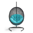 Modway Encase Swing Outdoor Patio Lounge Chair