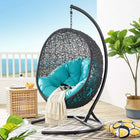 Modway Encase Swing Outdoor Patio Lounge Chair