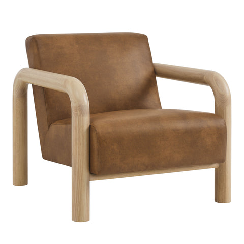 Modway Sereno Vegan Leather Accent Chair  