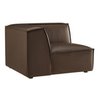 Modway Restore Vegan Leather Modular Corner Chair