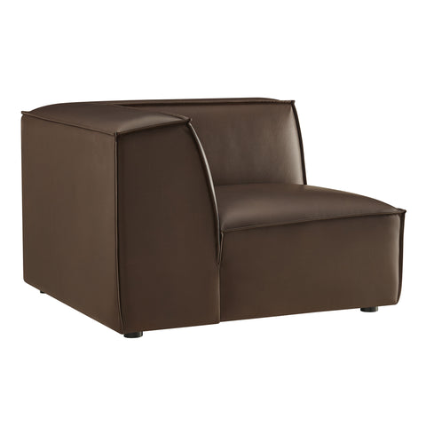 Modway Restore Vegan Leather Modular Corner Chair