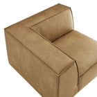 Modway Restore Vegan Leather Modular Corner Chair