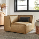 Modway Restore Vegan Leather Modular Corner Chair