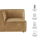 Modway Restore Vegan Leather Modular Corner Chair