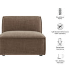 Modway Restore Performance Fabric Upholstered Armless Modular Chair