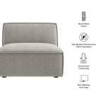 Modway Restore Performance Fabric Upholstered Armless Modular Chair