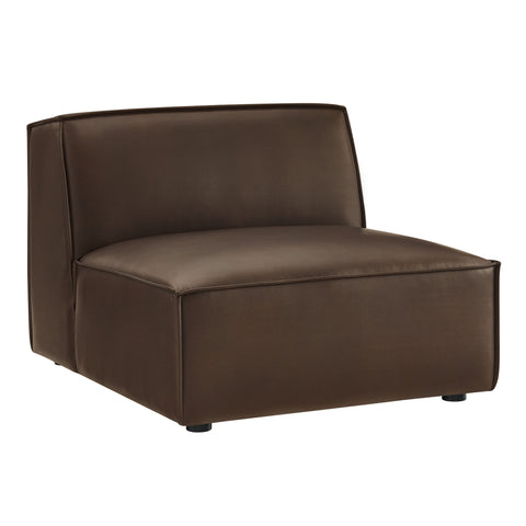 Modway Restore Vegan Leather Armless Modular Chair