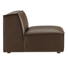 Modway Restore Vegan Leather Armless Modular Chair