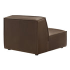Modway Restore Vegan Leather Armless Modular Chair
