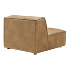 Modway Restore Vegan Leather Armless Modular Chair